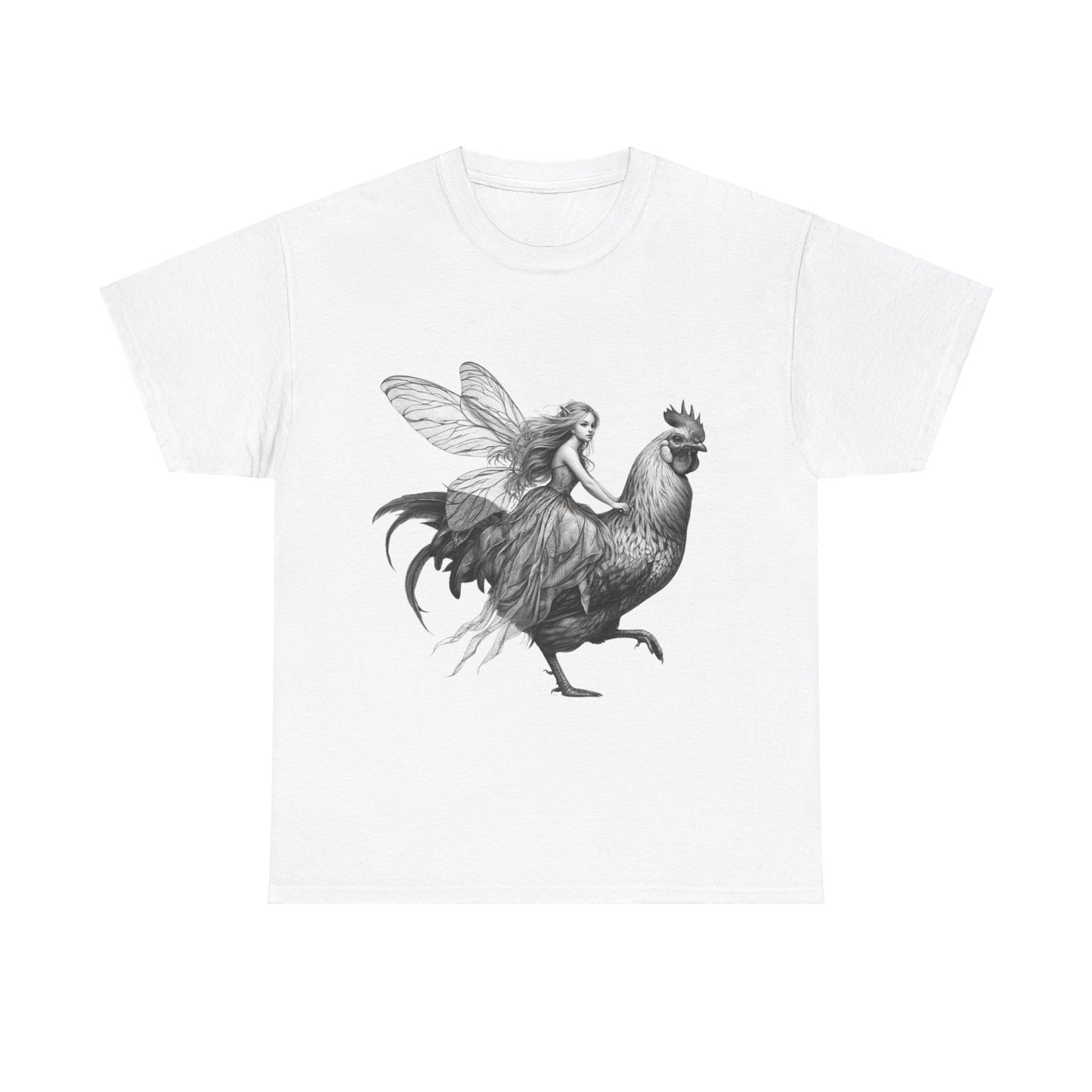 Fairy Chicken Cotton Tee