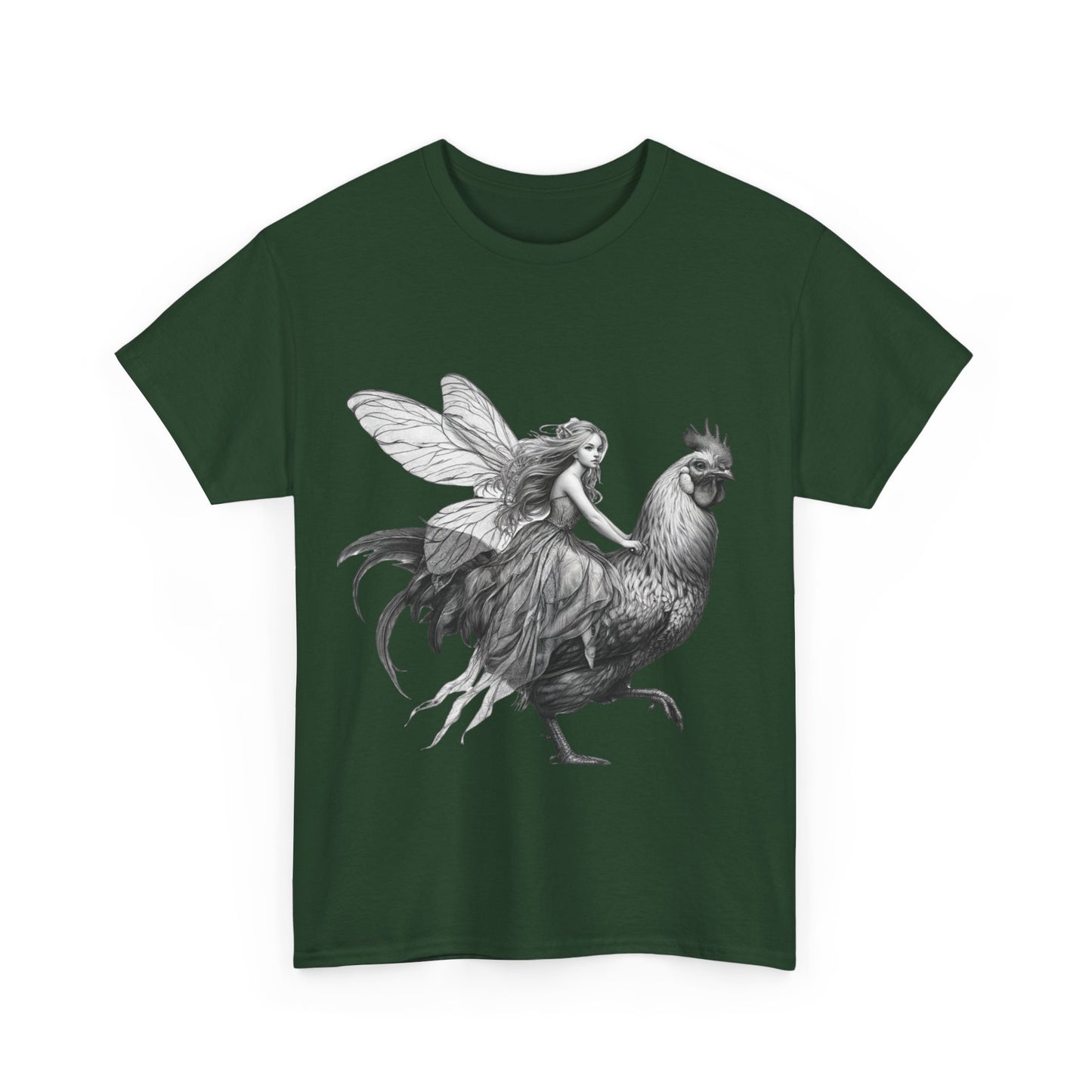 Fairy Chicken Cotton Tee