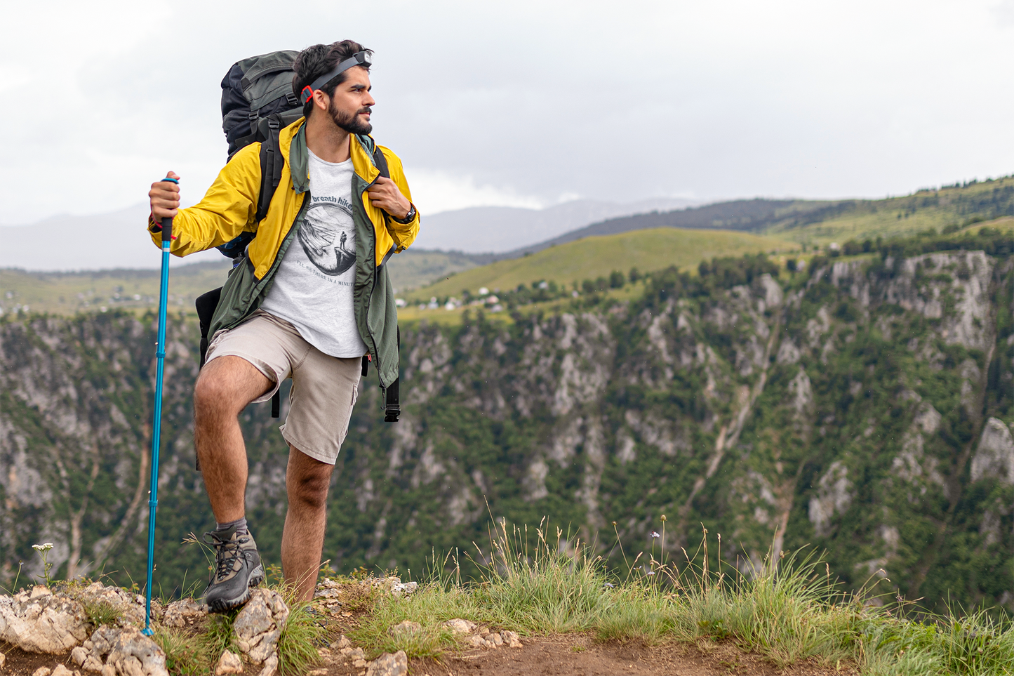 Out of Breath Hikers Club Cotton Tee