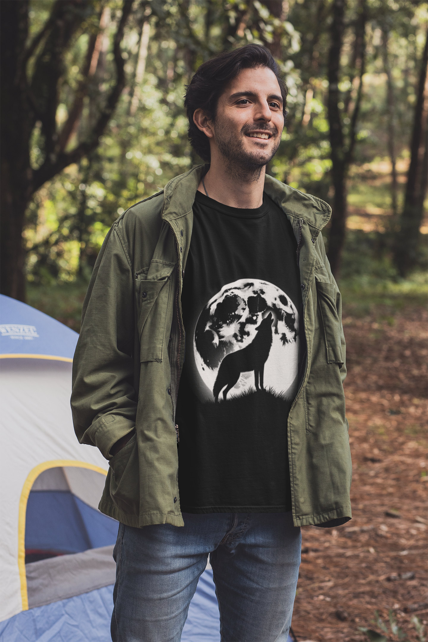 Wolf Moon Cotton Tee