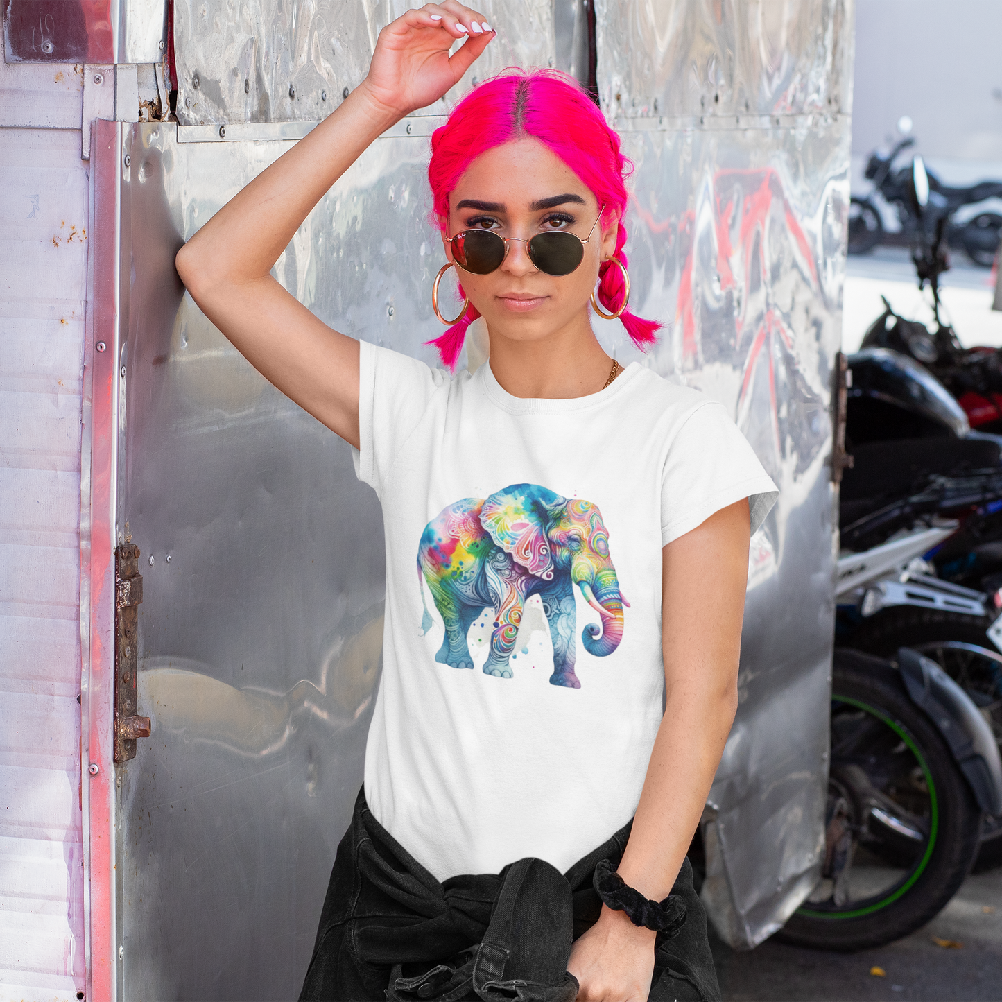 Trippy Ellie Cotton Tee