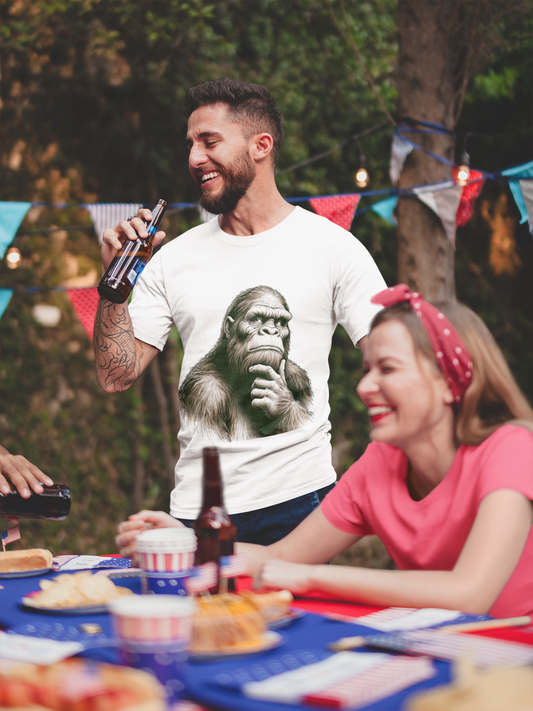 Thoughtful Squatch Cotton Tee