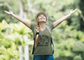 Hiking Motivational Unisex Heavy Cotton Tee - 'Hike More Worry Less' | Men's Graphic Tee | Women's Graphic Tee
